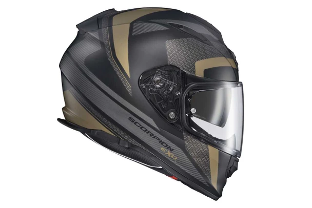 Scorpion Exo Ryzer Full-Face Helmet Evolution Gold Lg Ryz-2055