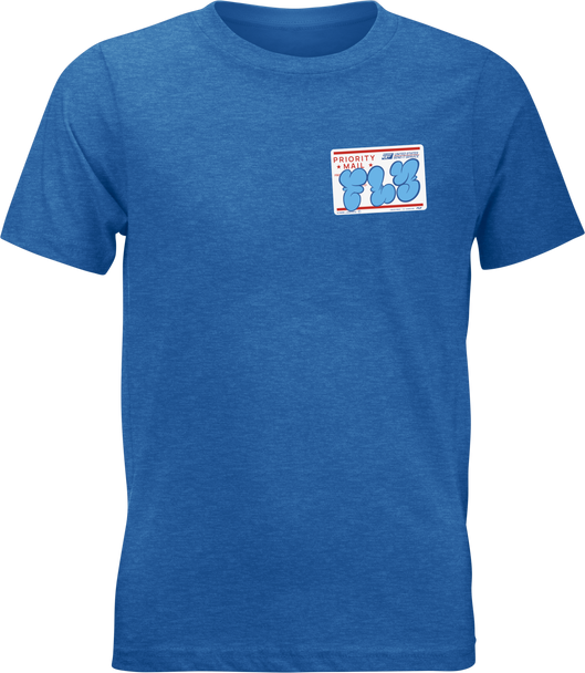 Fly Racing Youth Fly Graffiti Tee Blue Yl 354-0414Yl