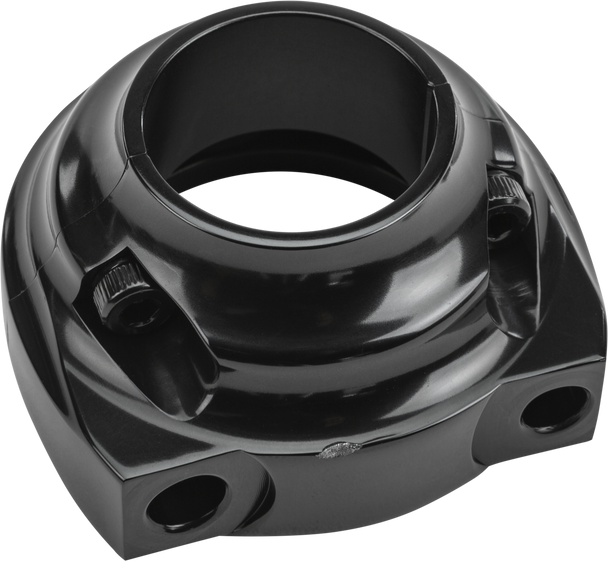 Harddrive Throttle Clamp Double Cable Snap In Style Black 53387