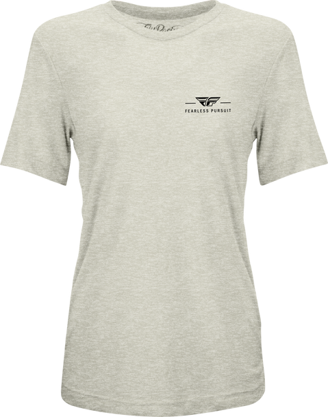 Fly Racing Women'S Fly Motto Tee Cream Xl 356-0054X
