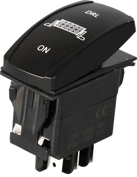 Open Trail Drl 3 Position Led Switch Pro Backlit Sm106-032