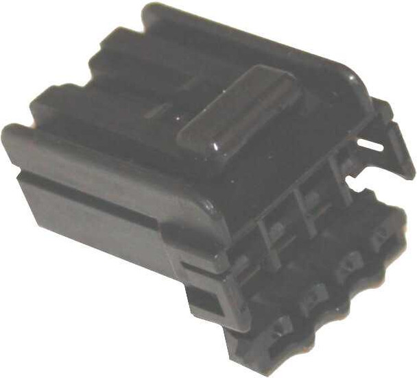 Namz Custom Cycle Amp 4-Wire Plug Housing Multilock Hd# 73154-96Bk Na-174922-2