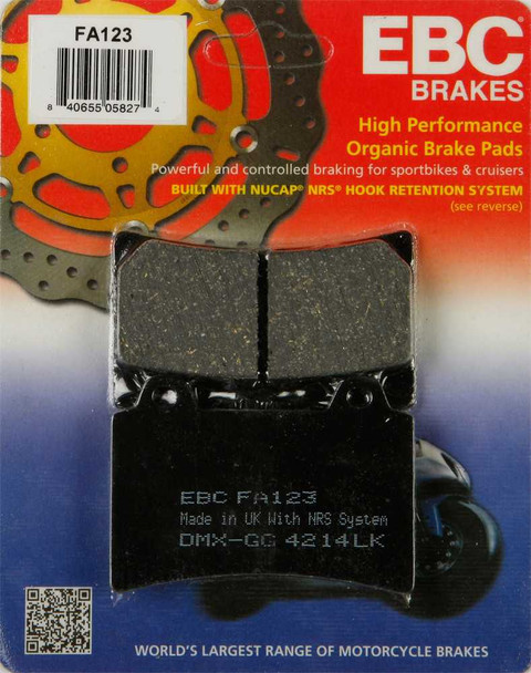 Ebc Brake Pads Fa123