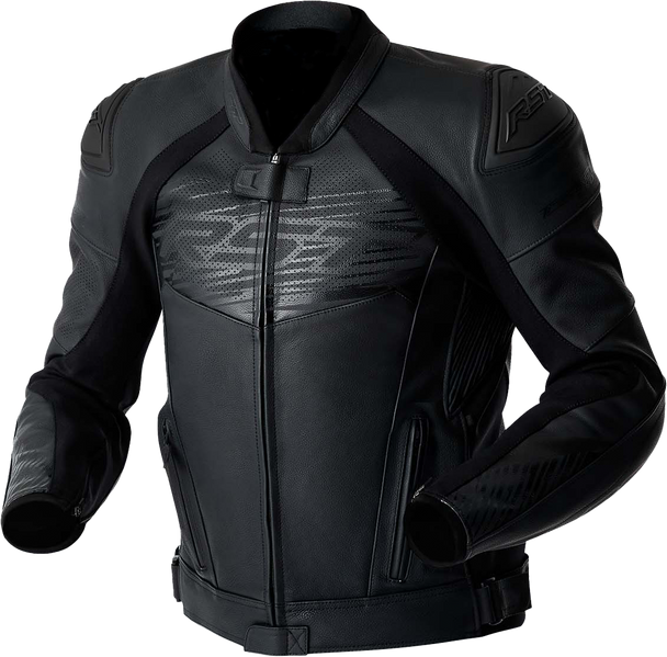 Rst Tractech Evo D3O Jacket Black Leather 3X 103635Blk-50