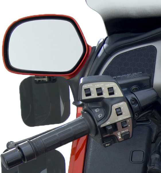 National Cycle Wing Deflectors Mirror Mount Dark Smoke N5108
