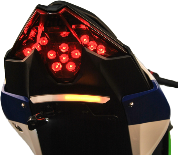 New Rage Cycles Fender Eliminator Tucked Kaw N500-Fe-T-Se