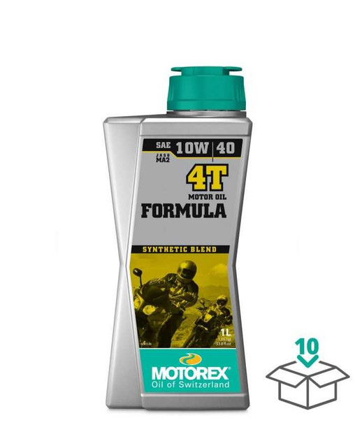 Motorex Motorex Formula 4T 10W40 Jaso Ma2 1 Liter 308273