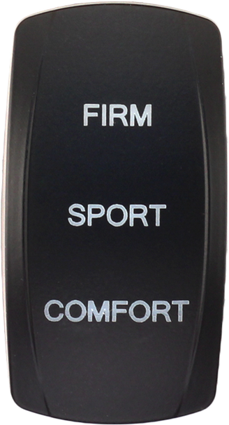 Xtc Power Products Dash Switch Rocker Face Firm/Sport/Comfot Sw00-00100048