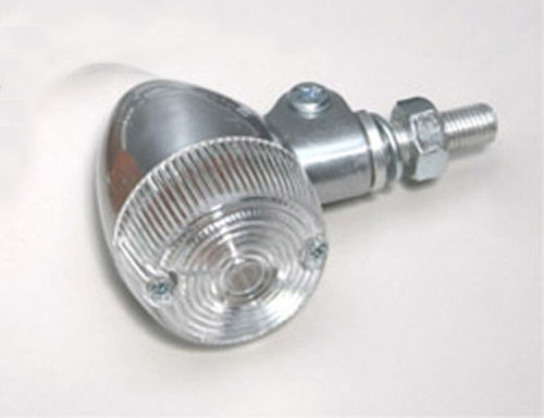 Marker Lights Aluminum Round #2 70X34 (S/F) Clear 25-8331