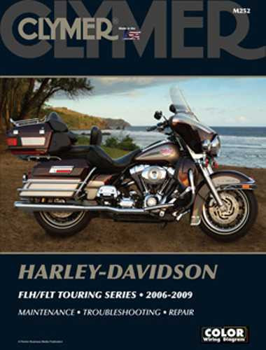 Clymer Repair Manual Harley Flh/Flt Cm252