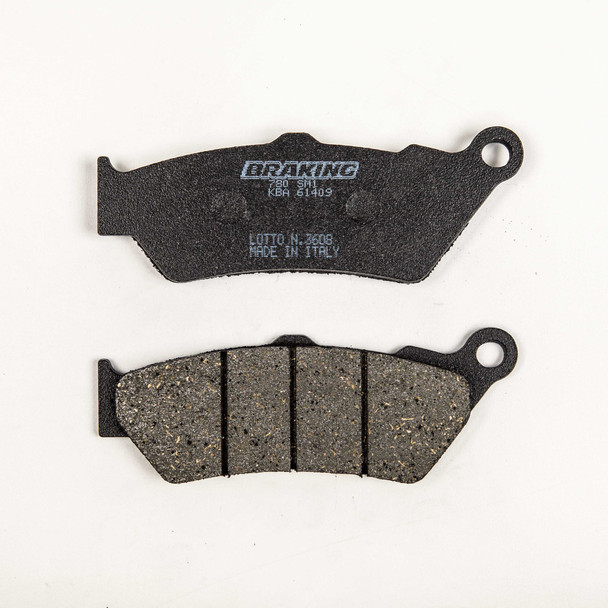 Braking Brake Pad Set Semi-Metallic 780Sm1