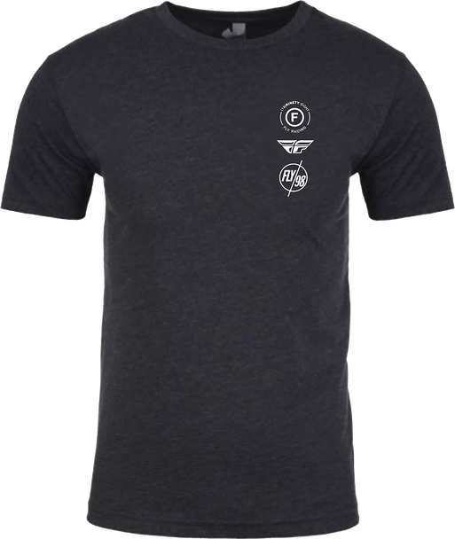 Fly Racing Fly Atom Tee Black Md 354-0318M