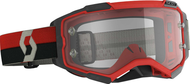 Scott Fury Goggle Red/Black Clear Works Lens 274514-1018113