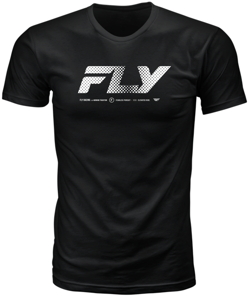 Fly Racing Fly Worldwide Tee Black Md 354-0406M