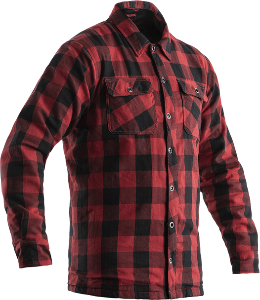 Rst Kevlar Lumberjack Ce Shirt Red Check Textile Sm 102115Red-40