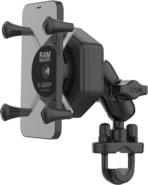 Ram X-Grip Vibe-Safe Phone Mount With U-Bolt Base Short Ram-B-149Z-A-Un7-462