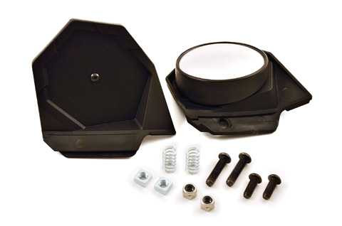 Powermadd Sentinel Handguard Mirror Set - Fixed / Fold In 34455