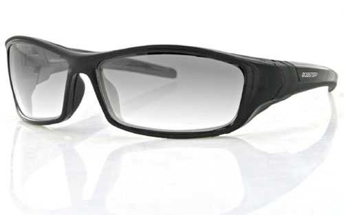 Bobster Hooligan Sunglass Black Frame Photochromic Lens Bhoo101