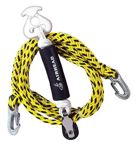 Airhead Sports Group Airhead Tow Harness Self Centering Pulley 12 Ft. Ahth-3