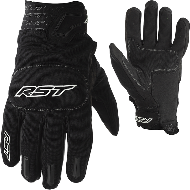 Rst Rider Ce Glove Black/White Sm 102100Blk-08