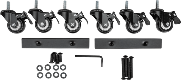 Fly Racing Slat Wall H Display Box 3 Components/ Hardware Display Bx 3