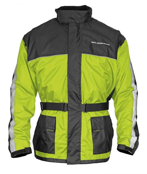 Nelson Rigg Solo Storm Jacket Hi-Vis Yellow/Black Sm Ssj-Hvy-04-Xl
