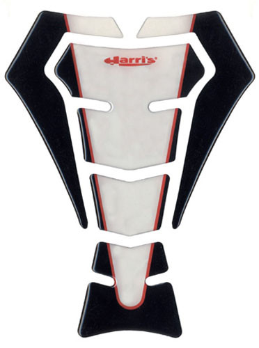 Harri'S Evo Puzzle Tank Protectors Transparent Black 13903-TN