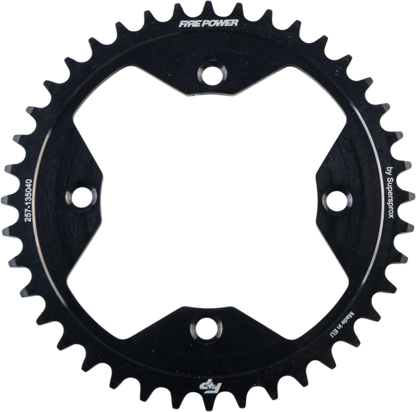 Fire Power Rear Sprocket Steel 40T Blk Fps-1350-40-Blk