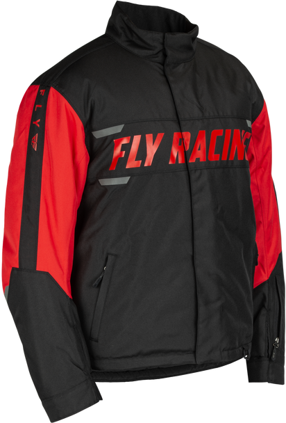 Fly Racing Outpost Jacket Black/Red Sm 470-5502S