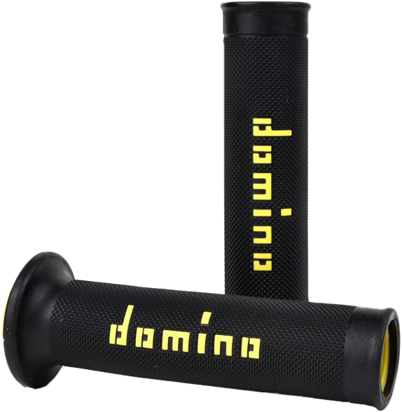 Domino Racing Motogp Grips Black/Yellow Pair A01041C4740B7-0
