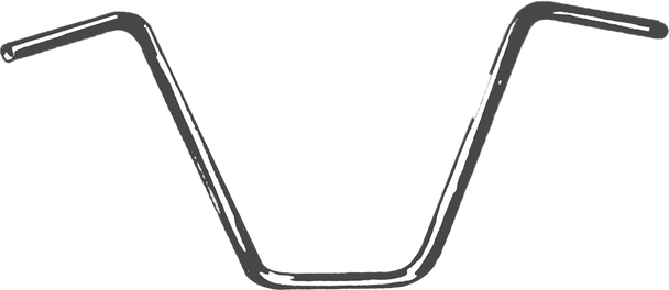 Fire Power 1" Handlebar Ape Hanger 16" Rise 07-12506