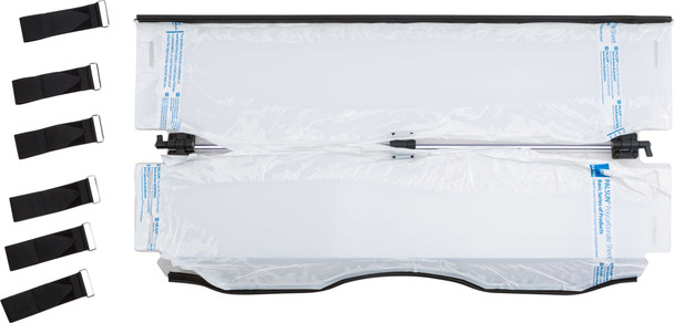 Open Trail Folding Windshield West120-0037