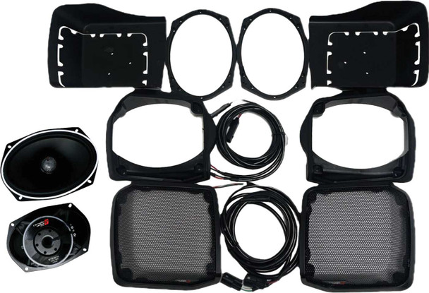 Cerwin Vega 6"X9" Cut In Lid Kit W/ Ph694 1998-2013 Flh/T Bags Rpmph69413Lk
