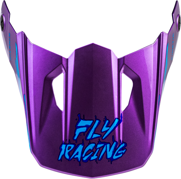 Fly Racing Yth Kinetic Surge Helmet Visor Pink/Purple/Teal Ys-Yl 73-8727Vy