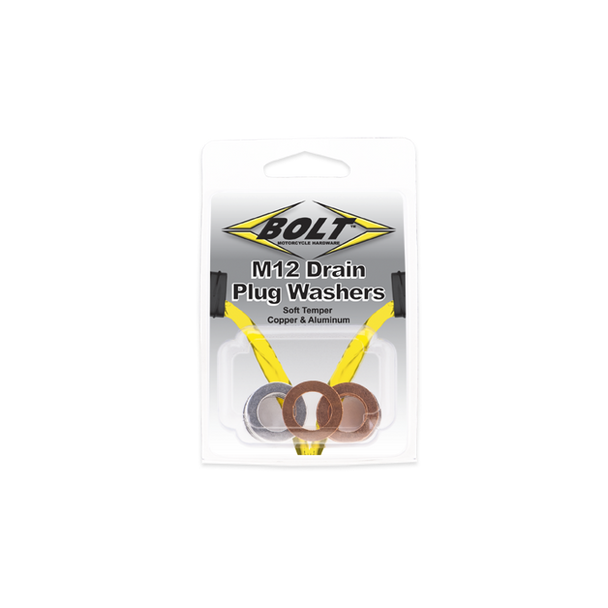 Bolt Motorcycle Accessories Alm/Cpr Crush Wshr 12X20 10/Pk Dpwm12.20-10