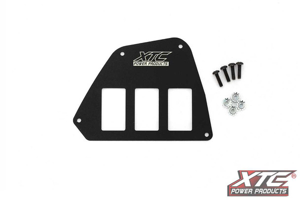 Xtc Power Products 3 Switch Mount Plate Hon Sp-3Sw-Ht