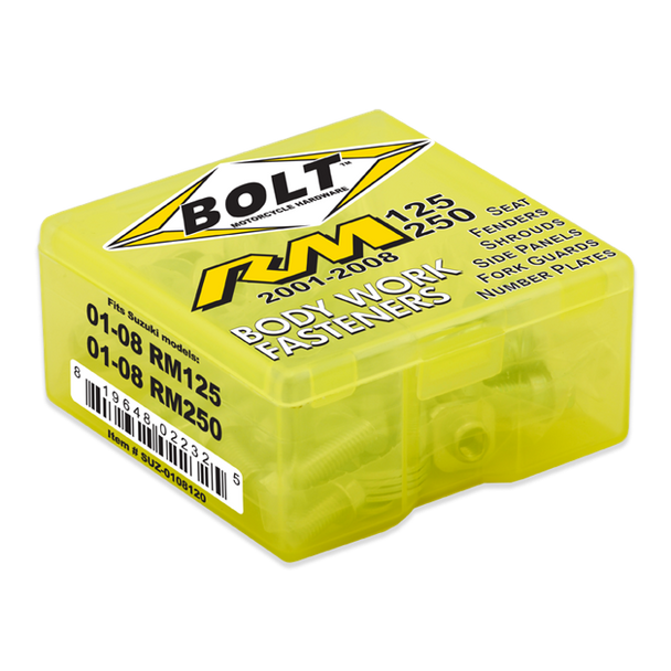 Bolt Motorcycle Accessories Body Work Fastener Kit Suz Suz-0108120