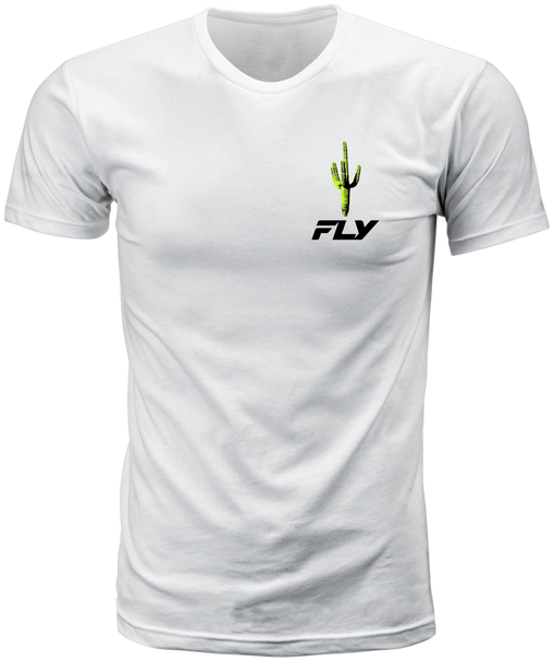 Fly Racing Fly Desert Tee White Xl 354-0411X