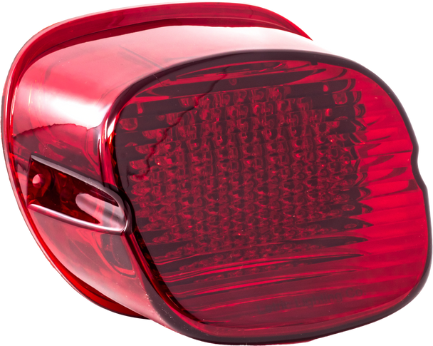 Letric Lighting Co Delux Strobing Led Tailight Red Lense Llc-Dss-R