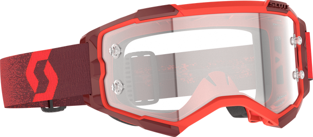 Scott Fury Goggle Red Clear Works 274514-0004113