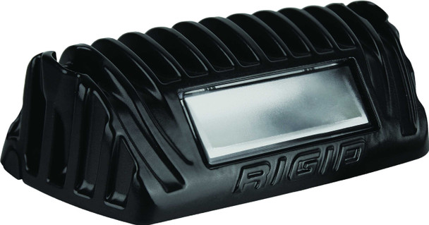 Rigid Dc Scene 1"X2" Light Black W/White Leds 86610