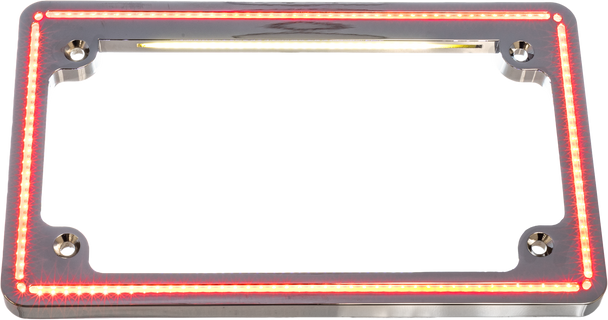 Letric Lighting Co Perfect Plate Light Chrome St `18-Up Llc-Ppl-C8