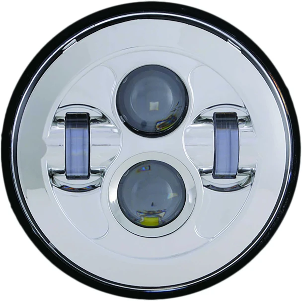 Pathfinder High Definition 7" Led Headlight Chrome Hd7Mc