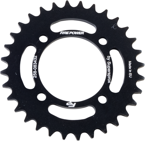 Fire Power Rear Sprocket Aluminum 32T Blk Fpa-834-32-Blk