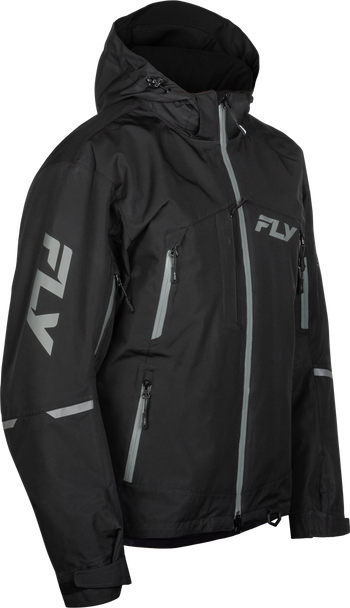 Fly Racing Incline Jacket Black/Grey 3X 470-41063X
