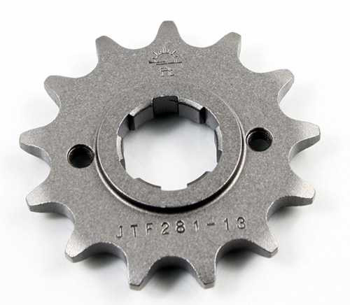 Jt Chain And Sprockets Jt Front Steel Sprocket 13 Tooth Honda Jtf281.13