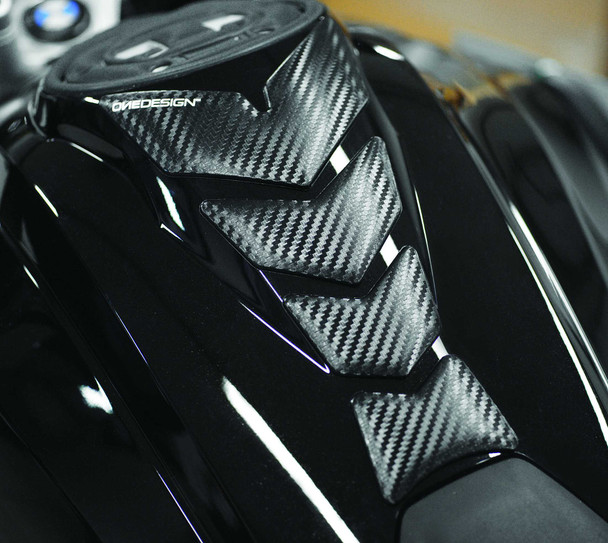 One Emblems Tankpad Soft Touch Prespaced Slim Carbon Cgan127P