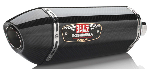 Yoshimura Exhaust Race R-77 Slip-On Ss-Cf-Cf Dual 1414020220