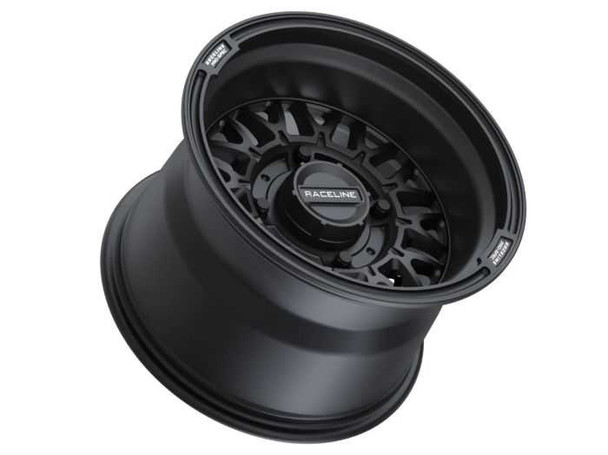 Raceline Wheels Raceline Omega Black 15X10 4X137 0Mm A13B-51037-00