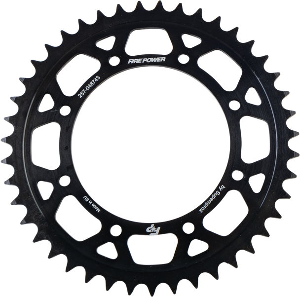 Fire Power Rear Sprocket Steel 43T Blk Fps-487-43-Blk